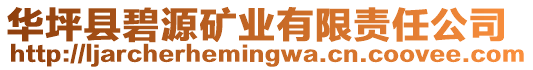 華坪縣碧源礦業(yè)有限責(zé)任公司