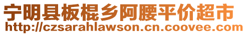 寧明縣板棍鄉(xiāng)阿腰平價(jià)超市