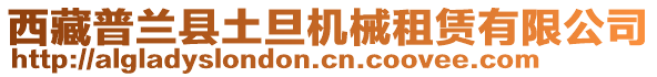 西藏普蘭縣土旦機(jī)械租賃有限公司