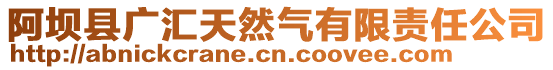 阿壩縣廣匯天然氣有限責任公司