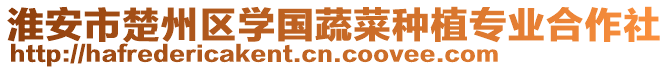 淮安市楚州區(qū)學(xué)國(guó)蔬菜種植專(zhuān)業(yè)合作社