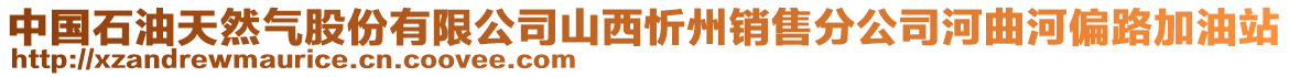 中國石油天然氣股份有限公司山西忻州銷售分公司河曲河偏路加油站