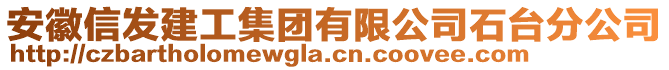 安徽信發(fā)建工集團(tuán)有限公司石臺(tái)分公司