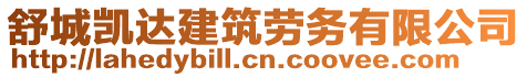 舒城凱達建筑勞務有限公司