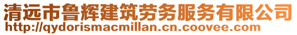 清遠(yuǎn)市魯輝建筑勞務(wù)服務(wù)有限公司