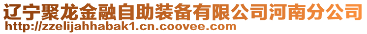 遼寧聚龍金融自助裝備有限公司河南分公司