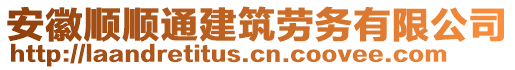 安徽順順通建筑勞務有限公司