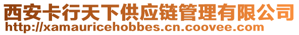 西安卡行天下供應(yīng)鏈管理有限公司