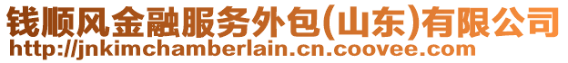 錢順風金融服務外包(山東)有限公司