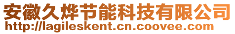 安徽久燁節能科技有限公司