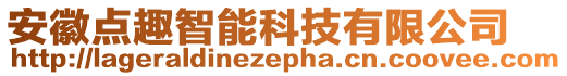 安徽點(diǎn)趣智能科技有限公司