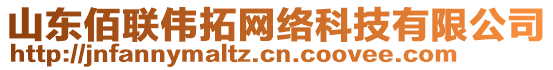 山東佰聯(lián)偉拓網(wǎng)絡(luò)科技有限公司