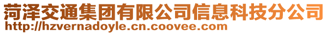 菏澤交通集團有限公司信息科技分公司