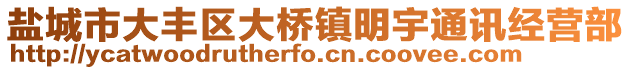 鹽城市大豐區(qū)大橋鎮(zhèn)明宇通訊經(jīng)營部