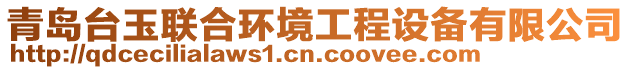 青島臺玉聯(lián)合環(huán)境工程設(shè)備有限公司
