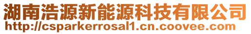 湖南浩源新能源科技有限公司