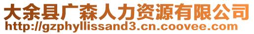 大余縣廣森人力資源有限公司