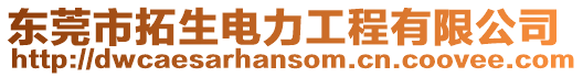 東莞市拓生電力工程有限公司