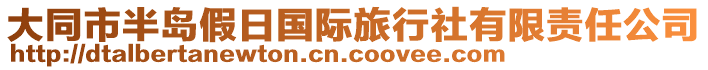 大同市半島假日國(guó)際旅行社有限責(zé)任公司