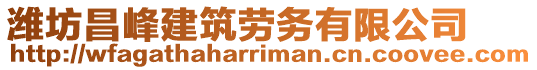 濰坊昌峰建筑勞務(wù)有限公司