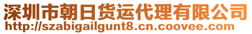 深圳市朝日貨運代理有限公司