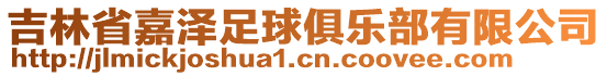 吉林省嘉澤足球俱樂部有限公司