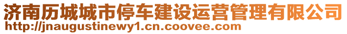 濟(jì)南歷城城市停車(chē)建設(shè)運(yùn)營(yíng)管理有限公司