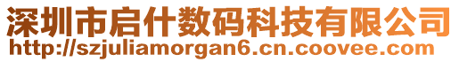 深圳市啟什數(shù)碼科技有限公司