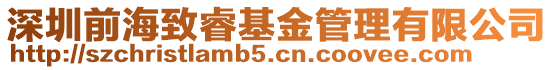 深圳前海致睿基金管理有限公司