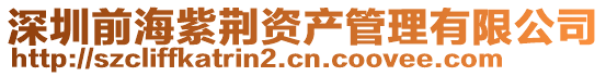 深圳前海紫荊資產管理有限公司