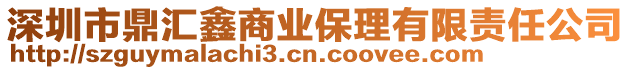 深圳市鼎匯鑫商業(yè)保理有限責(zé)任公司