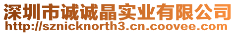 深圳市誠誠晶實業有限公司