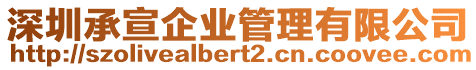 深圳承宣企業管理有限公司