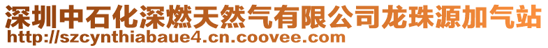 深圳中石化深燃天然氣有限公司龍珠源加氣站