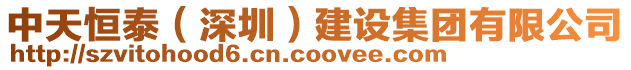 中天恒泰（深圳）建設(shè)集團(tuán)有限公司