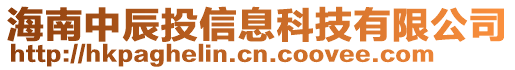 海南中辰投信息科技有限公司