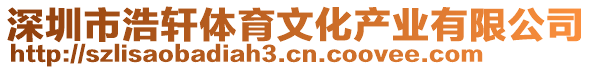 深圳市浩軒體育文化產業有限公司