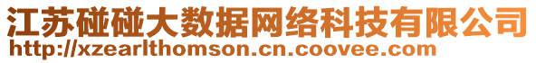 江蘇碰碰大數據網絡科技有限公司