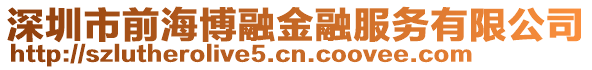 深圳市前海博融金融服務(wù)有限公司
