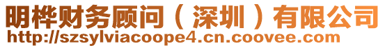 明樺財務顧問（深圳）有限公司
