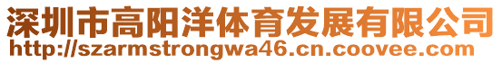 深圳市高陽洋體育發展有限公司