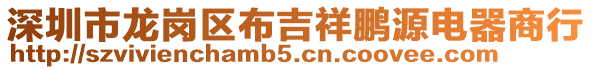 深圳市龍崗區(qū)布吉祥鵬源電器商行