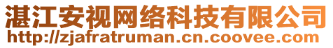 湛江安視網(wǎng)絡(luò)科技有限公司