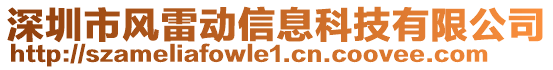 深圳市風雷動信息科技有限公司