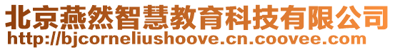 北京燕然智慧教育科技有限公司