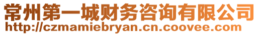 常州第一城財(cái)務(wù)咨詢有限公司