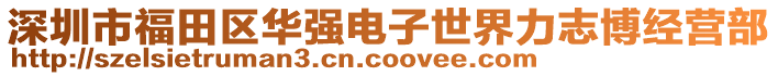 深圳市福田區(qū)華強(qiáng)電子世界力志博經(jīng)營部