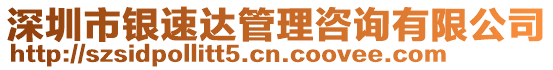 深圳市銀速達管理咨詢有限公司