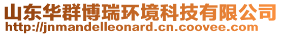 山東華群博瑞環(huán)境科技有限公司