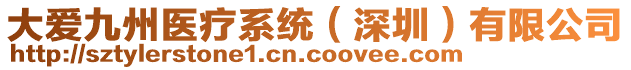 大愛(ài)九州醫(yī)療系統(tǒng)（深圳）有限公司